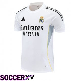 Real Madrid Training T Shirt White 2025/2026