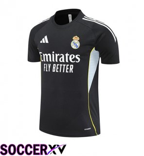 Real Madrid Training T Shirt Black 2025/2026