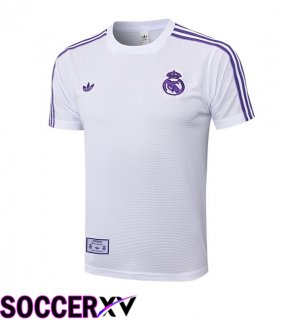 Real Madrid Training T Shirt White 2025/2026