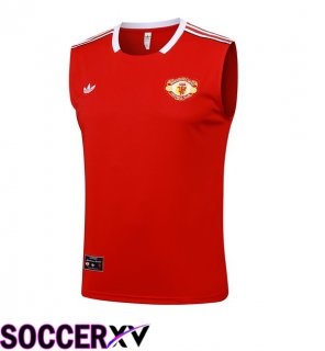 Manchester United Gilet Soccer Red 2025/2026
