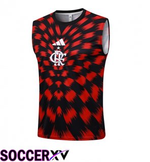 Flamengo Gilet Soccer Red Black 2025/2026