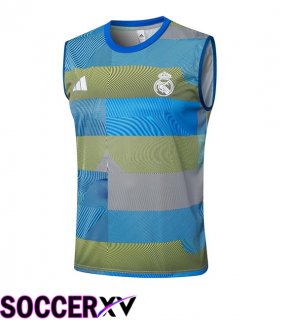 Real Madrid Gilet Soccer Blue 2025/2026