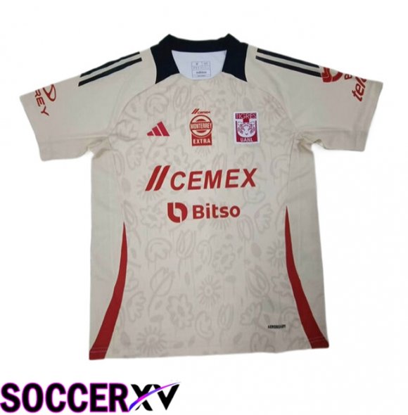 Tigres UANL Soccer Jersey Special Edition Beige 2024/2025