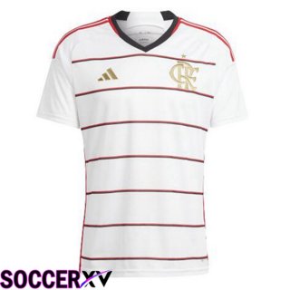 Flamengo Soccer Jersey Away White 2023/2024