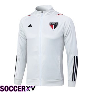 Sao Paulo FC Training Jacket White 2023/2024