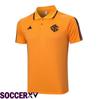 SC Internacional Soccer Polo Orange 2023/2024