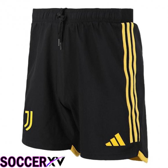 Juventus Soccer Shorts Home Black 2023/2024