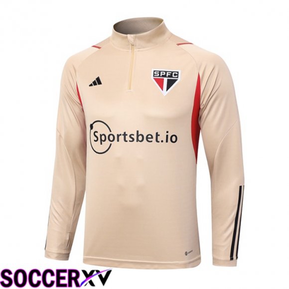 Sao Paulo FC Training Sweatshirt Brown 2023/2024