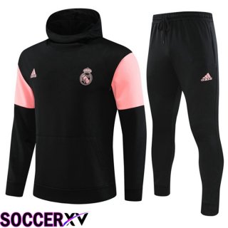 Real Madrid Training Tracksuit Hoodie Black 2023/2024