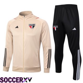 Sao Paulo FC Training Jacket Suit Brown 2023/2024