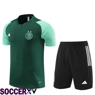 Algeria Training T Shirt + Shorts Green 2023/2024