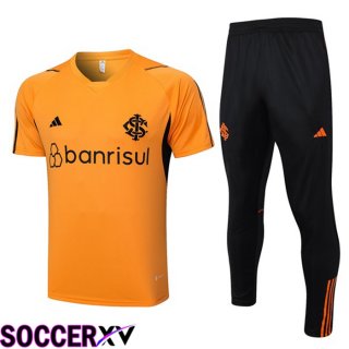 SC Internacional Training T Shirt + Pants Orange 2023/2024