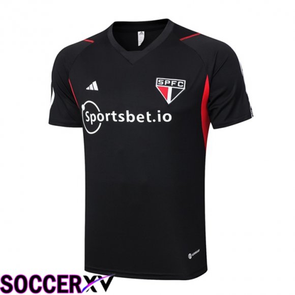 Sao Paulo FC Training T Shirt Black 2023/2024