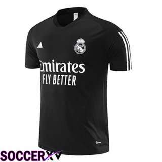 Real Madrid Training T Shirt Black 2023/2024