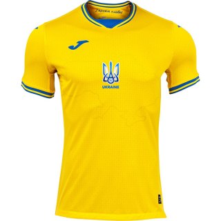 Ukraine Home Soccer Jersey UEFA Euro 2024