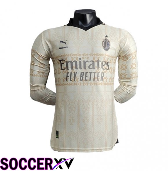 AC Milan Fourth Soccer Jersey Long Sleeve 2023/2024