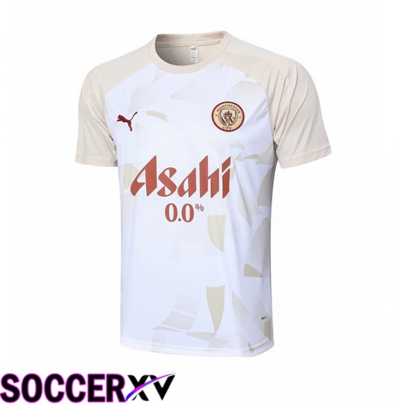 Manchester City Training T Shirt White 2024/2025