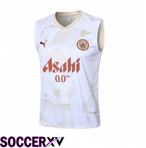 Manchester City Soccer Vest White 2024/2025