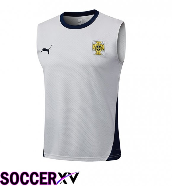 Portugal Gilet Soccer Grey 2025/2026