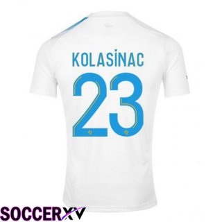 Marseille (KOLASINAC 23) Soccer Jersey 30th Anniversary Edition 2022/2023