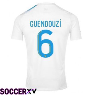 Marseille (GUENDOUZI 6) Soccer Jersey 30th Anniversary Edition 2022/2023