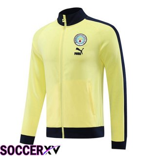 Manchester City Training Jacket Yellow 2023/2024