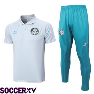 Palmeiras Soccer Polo + Pants Grey 2023/2024