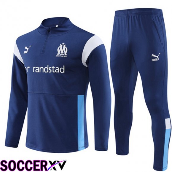 Marseille Training Tracksuit Suit Royal Blue 2023/2024