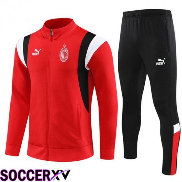 AC Milan Training Jacket Suit Red 2023/2024