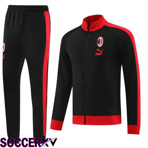 AC Milan Training Jacket Suit Black 2023/2024