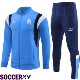 Marseille Training Jacket Suit Blue 2023/2024