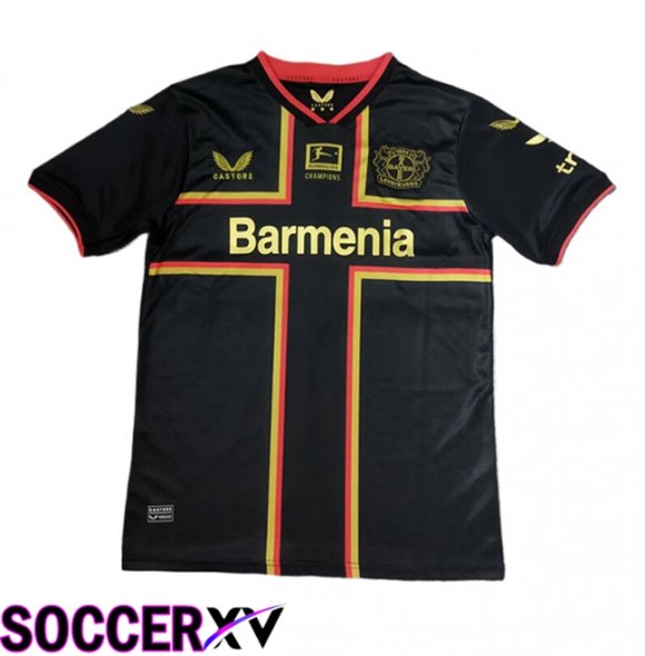 Leverkusen Soccer Jersey Special Edition Black 2024/2025