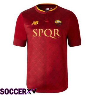 AS Roma Soccer Jersey Home SPQR Red 2022/2023