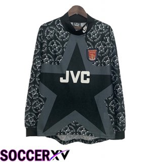 Arsenal Retro Goalkeeper Soccer Jersey Grey 1994/1995