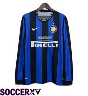 Inter Milan Retro Home Soccer Jersey Long sleeve 2009/2010