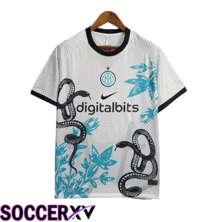 Inter Milan Soccer Jersey Special Edition White 2024/2025