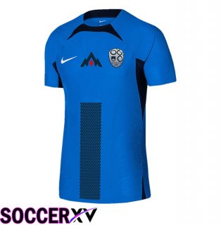 Slovenia Away Soccer Jersey UEFA Euro 2024