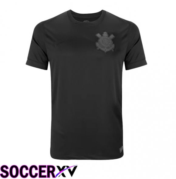 Corinthians Away Soccer Jersey Black 2024/2025