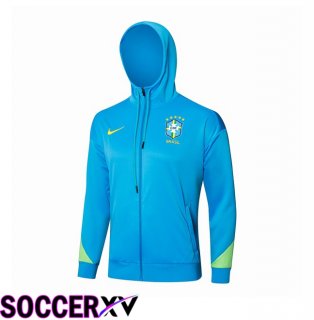 Brazil Windbreaker Blue 2024/2025