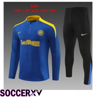 Inter Milan Kids kit Training TracksuitBlue 2024/2025