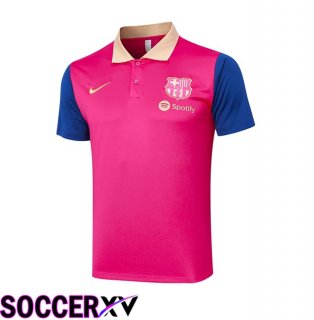 FC Barcelona Soccer Polo Pink 2024/2025