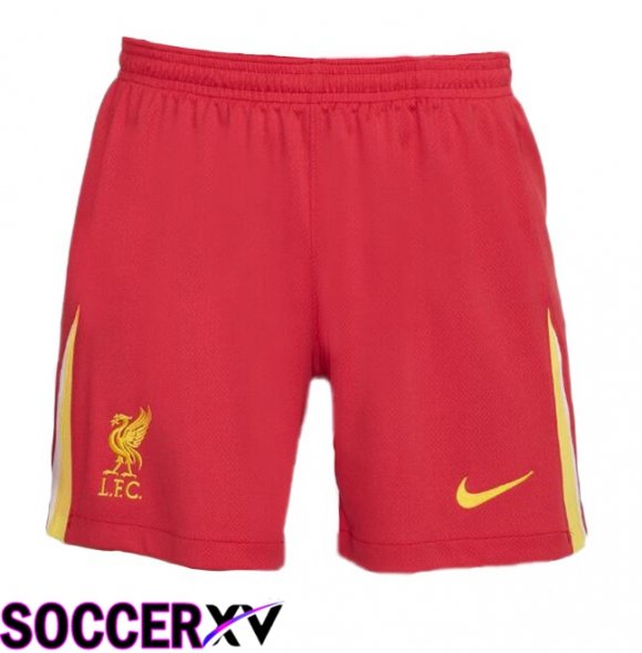 FC Liverpool Home Soccer Shorts Red 2024/2025