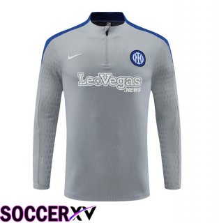 Inter Milan Training Sweatshirt Grey 2024/2025