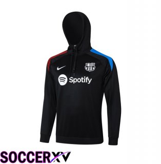 FC Barcelona Training Sweatshirt Hoodie Black 2024/2025