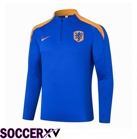 Netherlands Training Sweatshirt Blue 2024/2025