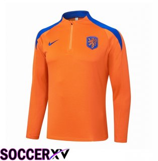 Netherlands Training Sweatshirt Orange 2024/2025