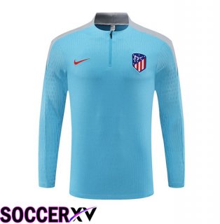 Atletico Madrid Training Sweatshirt Blue 2024/2025