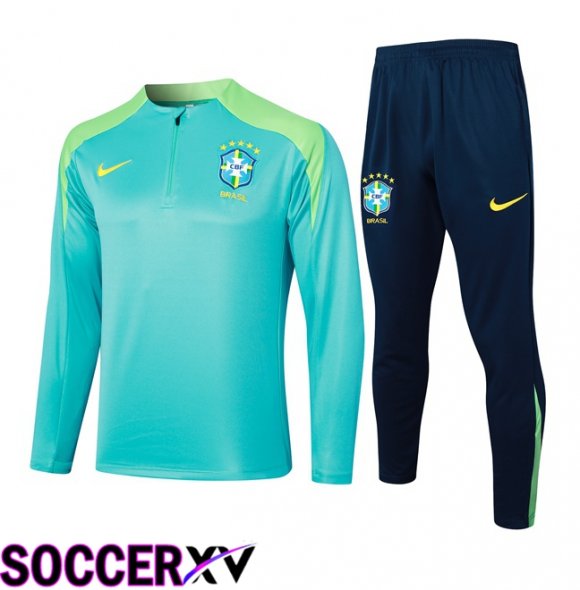 Brazil kit Training Tracksuit Green 2024/2025