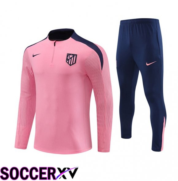 Atletico Madrid kit Training Tracksuit Pink 2024/2025