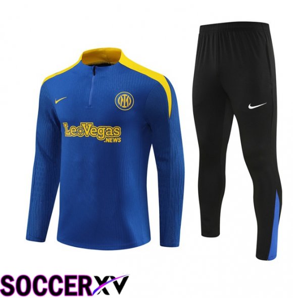 Inter Milan kit Training Tracksuit Blue 2024/2025